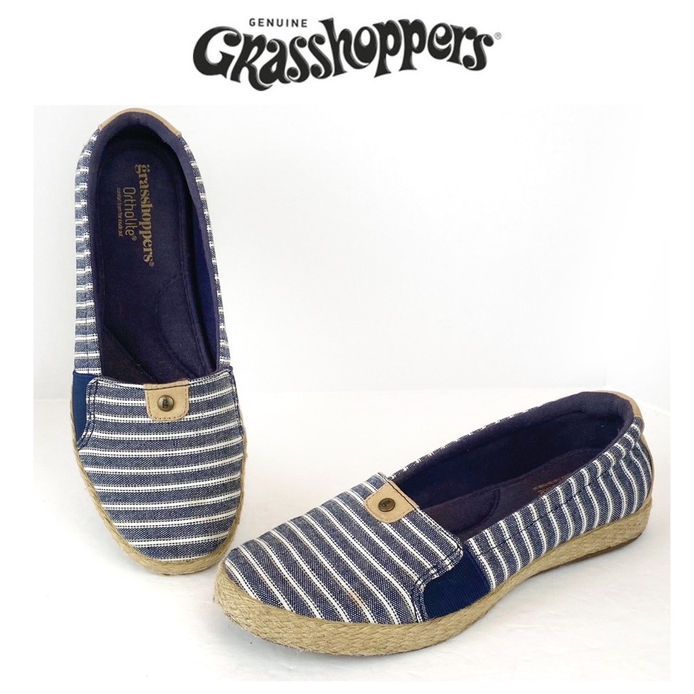 Grasshoppers Slip-on Boat/Deck Shoe, 9.5